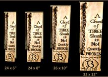 Cord Three Strands, Wedding Braid, Unity Ceremony,,Ecclesiastes 4:12, Unity 1 small