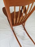 Solid Wood Sculpted Rocking Chair 4 small