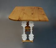 Reclaimed Fence Post Table 3 small