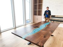 Epoxy Resin River Table 4 small