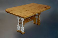 Reclaimed Fence Post Table 4 small