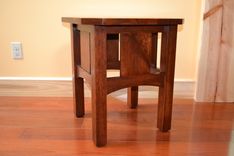 Arts And Crafts - Stickley Model 562 Taboret Replica Side Table 1 small
