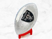Oakland Raiders Crystallized Football Game Size Nfl Bling Genuine European Crystals Bedazzled 1 small