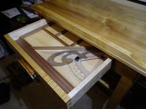 Standing Desk In Curly Maple 5 small