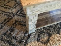 Reclaimed Wood Rustic Coffee Table 6 small