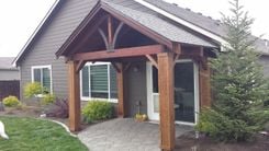 Cedar Craftsman Patio Cover Kit 3 small