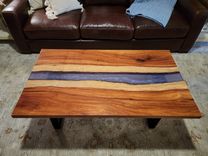 Rare Bubinga River Coffee Table 2 small