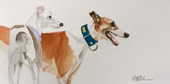 Original Watercolor Paintings By Artist Jason M Silverman 6 small