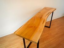 Live Edge Maple Console Table 3 small