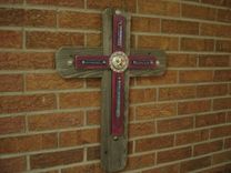Mixed Media Cross 4 small