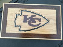 Custom Display Box, Beautiful Double Dovetail Joinery / Carbon Fiber And Epoxy Inlay 4 small