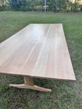 Trestle Table Quartersawn White Oak 2 small