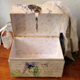 Vintage Style Honey Bee Storage Box Rag Bow Iris Storage Box 5 small