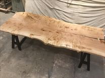 Single Slab Live Edge Maple Table 3 small