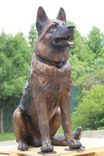 Bronze German Shepherd Memorial | Life Size Bronzes - Custom Bronze Statues - Lost Wax Casting 5 small