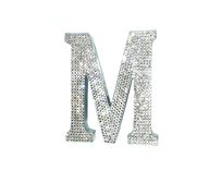 Freestanding Crystallized 3" Wooden Letter Bling Genuine European Crystals Bedazzled 3 small
