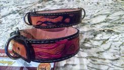 Custom Leather Dog Or Cat Collars 1 small