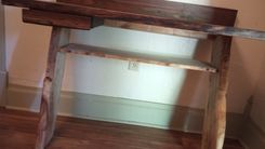 Walnut And Maple Wall Desk 7 small