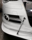 Crystallized Car Support Rods Front Splitter Bling Genuine European Crystals Bedazzled 2 small