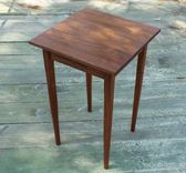 Shaker Inspired End Table In Walnut 2 small
