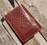 Handmade Leather Wallet Raeda Wickett & Craig Brown We The People Usa 4 small