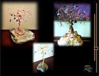Family Birthstone Tree, Family Tree,  Grandmother Gift, Mother Gift, Birthstone Gifts 1 small
