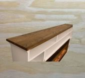 Electric Fireplace Tv Stand - Handcrafted Media Console With Storage  4 small
