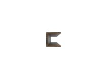 Box Beam Mantel (Brown) 2 small