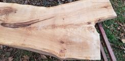 Live Edge White Oak Slab Highly Figured O105 4 small