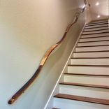 Wine Barrel Stair Handrails - Barana - Made From Retired California Wine Barrels 4 small