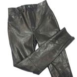Womens Custom Made Leather Jeans or Pants 1 small