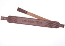 Custom Leather Rifle Sling for a gun with swivels 1 small