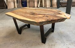 Live Edge Ombre Coffee Table 2 small