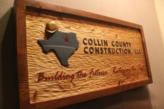 Custom Carved Construction Signs By Lazy River Studio 2 small