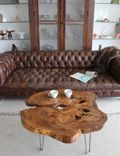 Bookmatched Live Edge Coffee Table 5 small