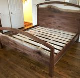 Blue Ridge Mountain King Size Walnut Bed 1 small