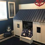 Kids Bed, Beach House Bed 6 small