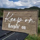 Ghost Wood Sign With Steel Letters. Custom Made To Any Size And Color. 2 small