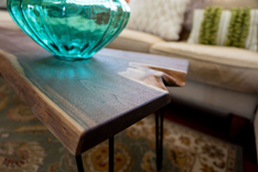 Live Edge Coffee Table, Modern Walnut Coffee Table, Slab Coffee Table, Rustic Coffee Table 4 small