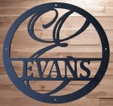 Monogram Sign 3 small