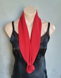 Red Chiffon Scarf 3 small