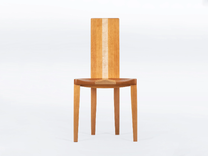 Dining Chair In Solid Cherry And Maple Wood - Gazelle 2 small