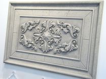 Relief Carved Classic Limestone Backsplash Decorative Tile Insert 2 small