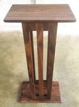 Walnut Speaker Stands 3 small