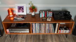 Solid Cherry Media Console - Sweet Caroline 2 small