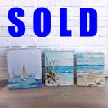 Coastal Canister Set Ocean Canister Set Beach Canister Set 1 small