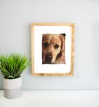 Watercolor Digital Print Portrait Of Pet Or Family, Canvas Print 3 small