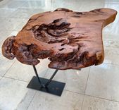 Large Burl-Top Studio Coffee Table 1 small