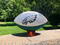 Any Team Crystallized Football Full Game Size Nfl Bling Genuine European Crystals Bedazzled 2 small