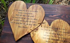 Love Heart Sign. Made To Order 2 small